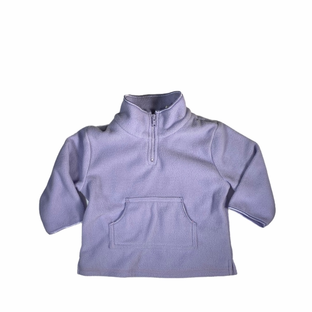 3/$12 💥♻ Kid Connection Lavender Fleece Pullover | Size 12m | 581